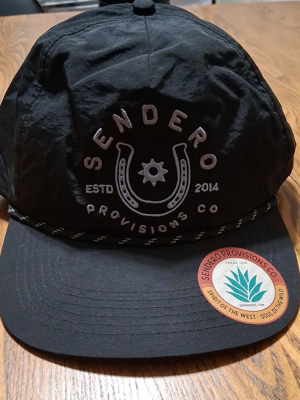 SENDERO Hat Mens BLACK Adjustable NEW ADULT Provisions New
